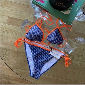 Dior print bikini